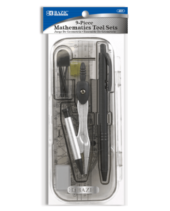9 PCS MATH TOOL SET
