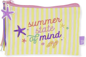 #Etui Beach Happy gestreept lSxlOcm SUMMER STATE OF MIN