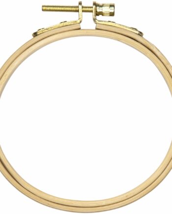 CousinDIY Natural Wood Hoop-4"